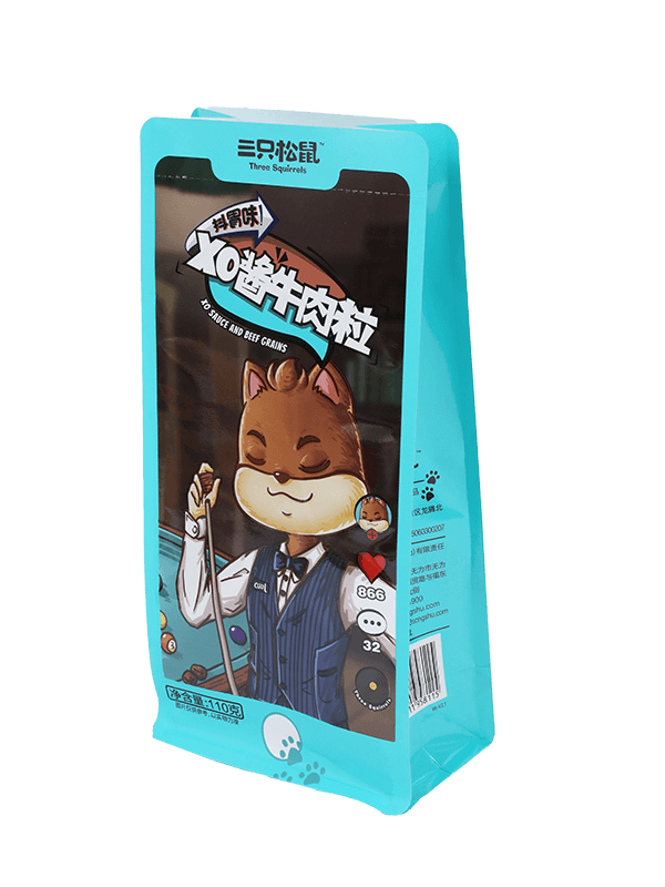 カスタム印刷バッグは、食品包装用の上部にジッパーが付いて立ちます